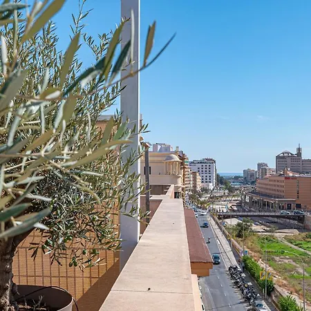 דירה Centro Terraza Rosaleda מאלגה
