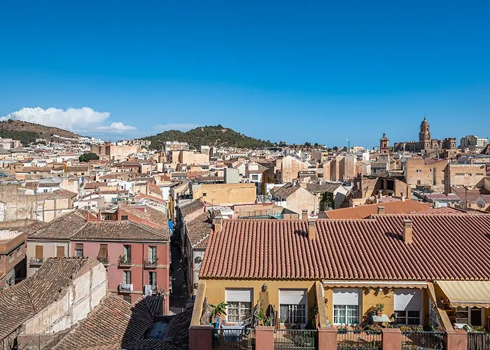 Daire Centro Terraza Rosaleda Málaga